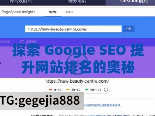 探索 Google SEO 提升网站排名的奥秘