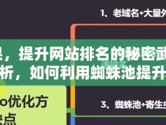 蜘蛛池效果，提升网站排名的秘密武器蜘蛛池SEO效果解析，如何利用蜘蛛池提升网站排名？