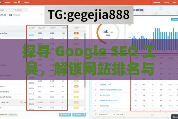 探寻 Google SEO 工具，解锁网站排名与流量提升之道